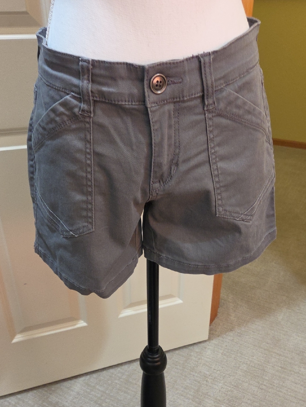 UNIONBAY Women's Gray Casual Shorts